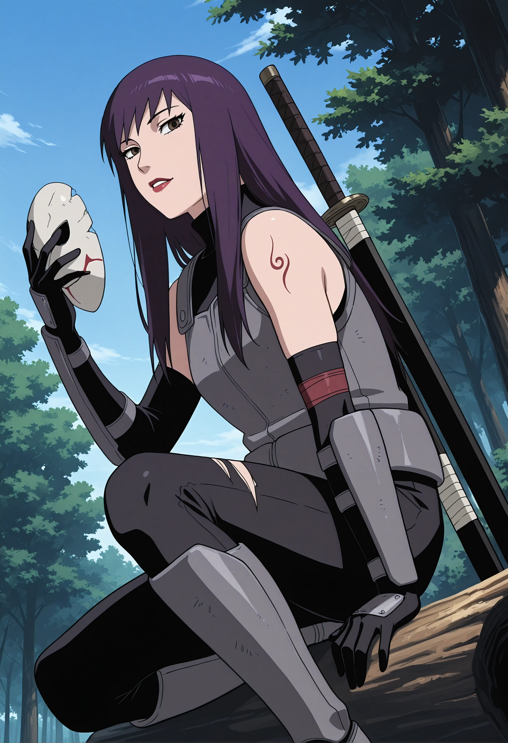 Uzuki Yuugao (Naruto Shippuden) | 卯月ユウガオ (NARUTO -ナルト- 疾風伝) | 卯月夕颜 (火影忍者疾风传) illustrious