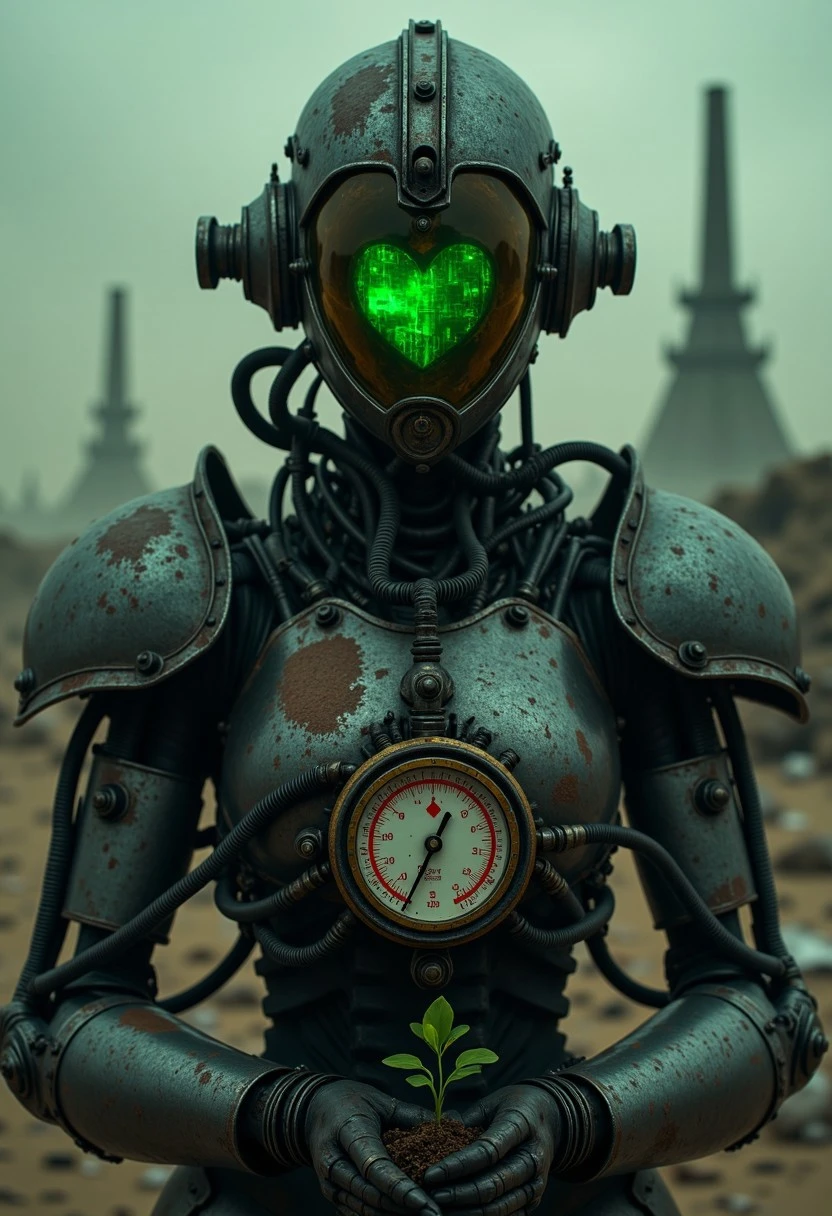steam robots/cyborg portait steam v01 FL