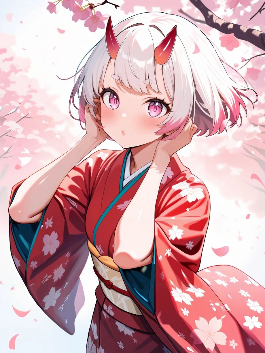 髪をかき上げる/hair tucking(SDXL) v1.0