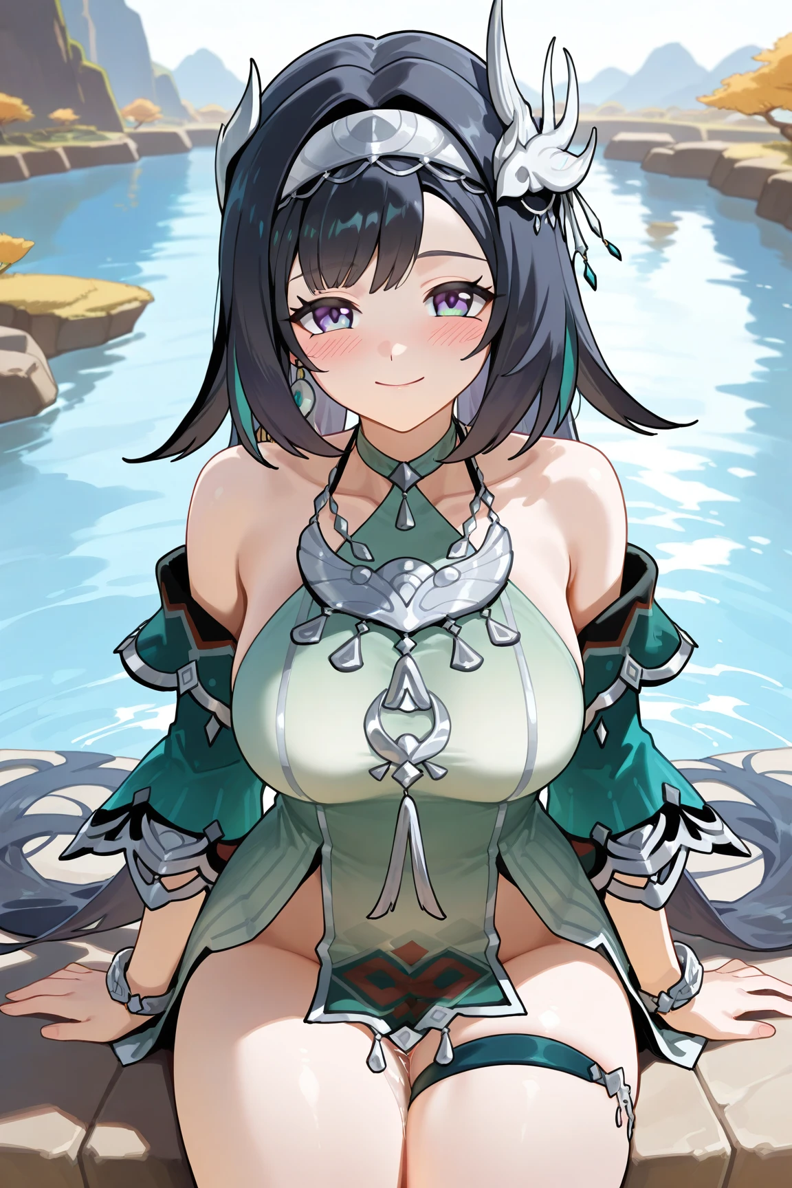 lan yan (genshin impact) || 蓝砚 原神 v0.9[NAI-XL-E11]