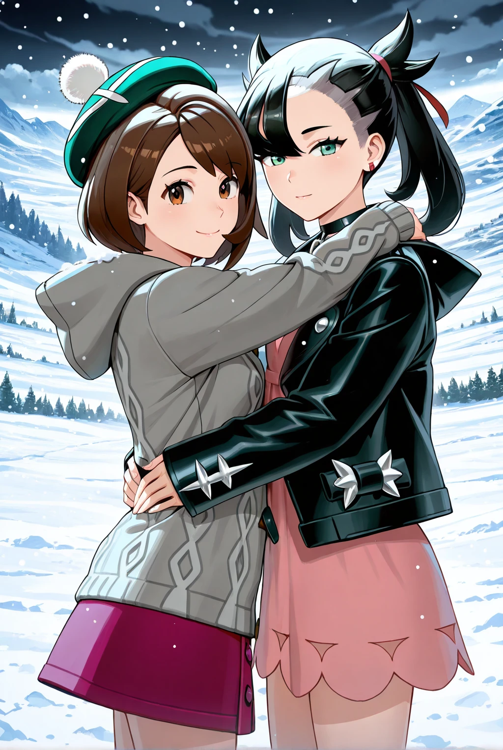 Gloria and Marnie - Pokemon Sword and Shield (5 Gloria's outfits, 3 Marnie's outfits)