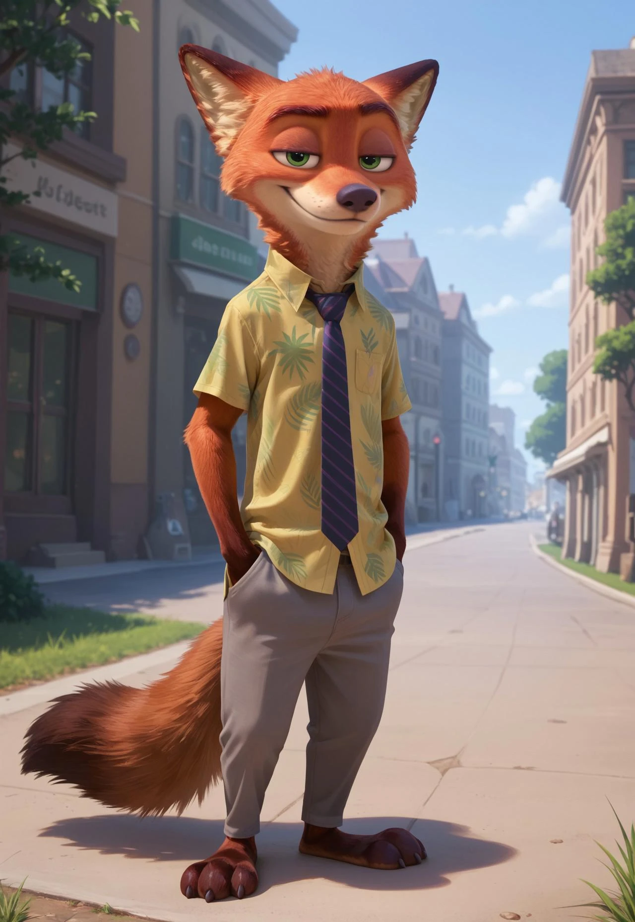 Nick Wilde (Zootopia) - Pony V1 Pony