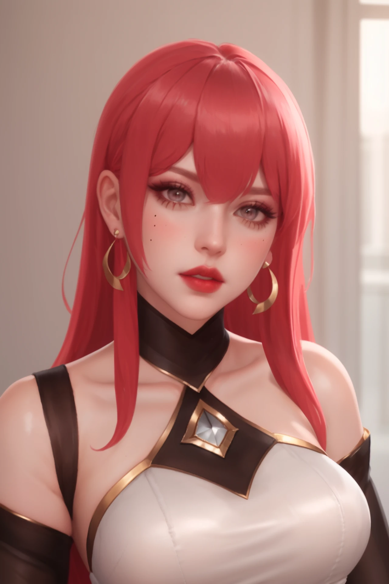 Changli, huge breasts, 1girl, correct anatomy, BREAK, ((masterpiece, highest quality, best quality, official art, beautiful and aesthetic: 1.2, extremely detailed, fractal art: 1.3, colorful, highest detailed, HDR, vivid visual effects)), BREAK, ((Detailed eyes, Detailed face, Detailed eyes, perfect face)), BREAK, seductive look, grinning, 