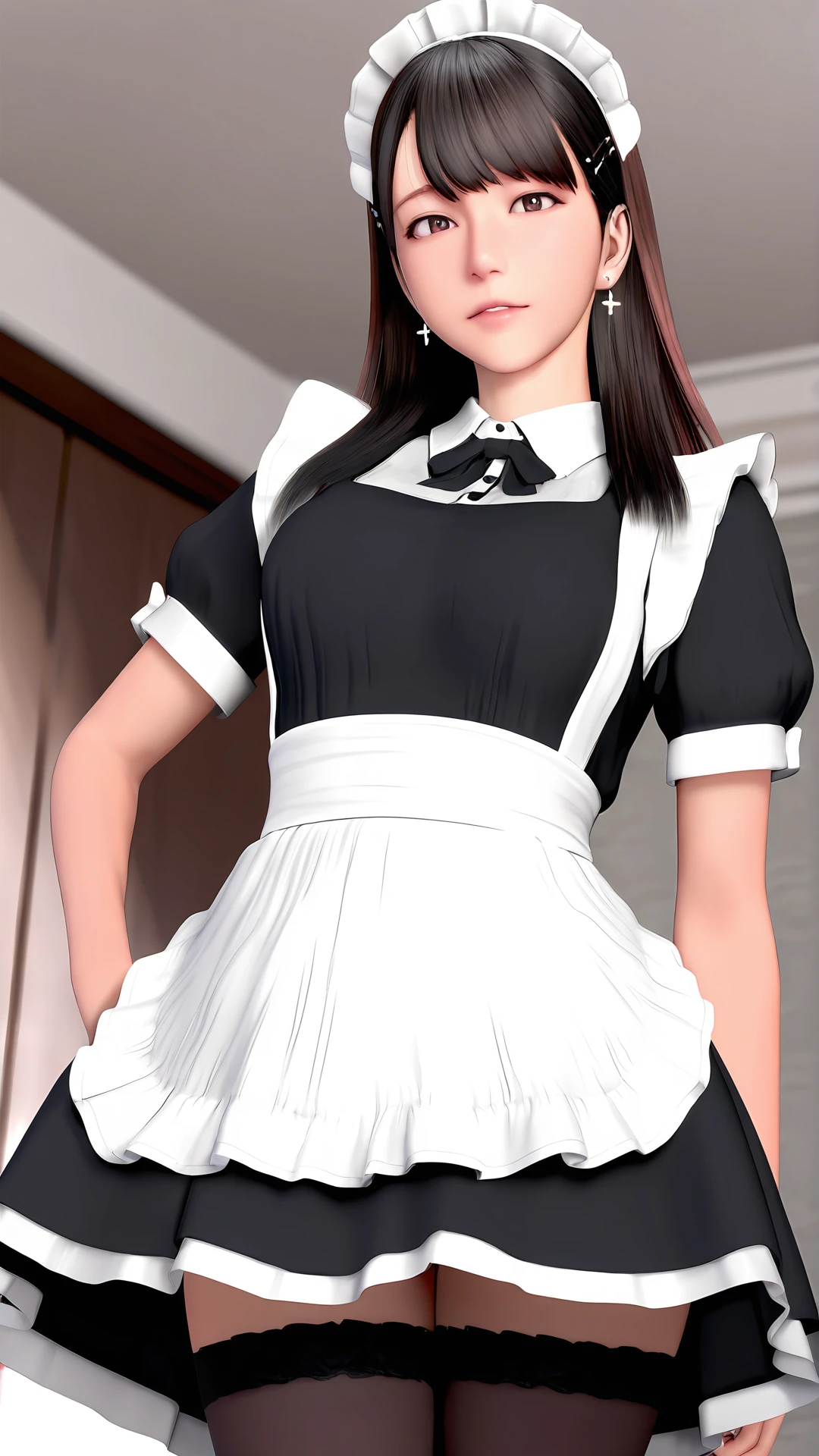 Two-dimensional maid suit