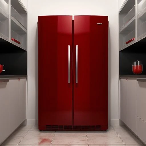 CS19 - Deep Red Shiny New Fridge v1.0