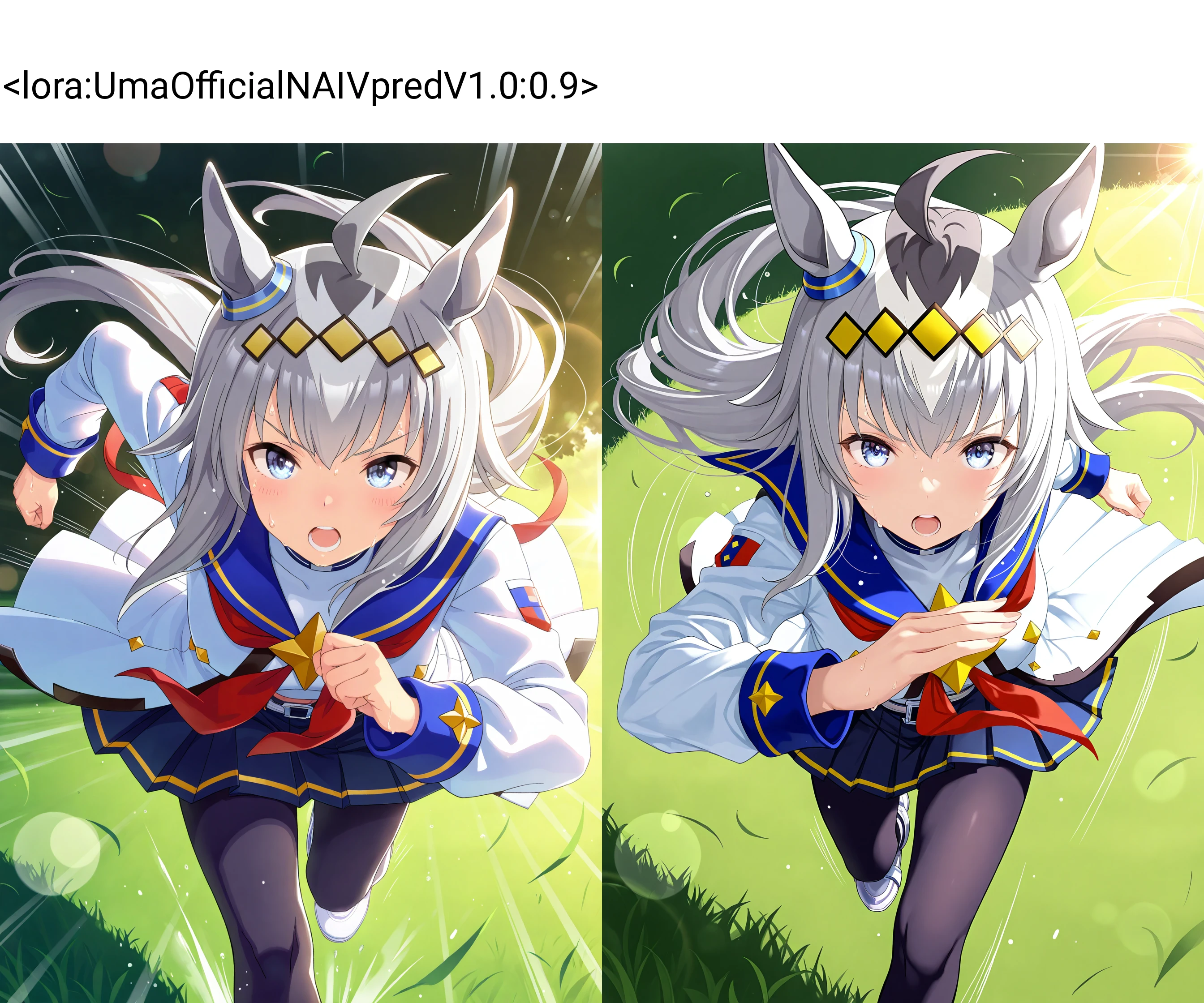 [Style] Uma Musume: Pretty Derby/ウマ娘 プリティーダービー Game Style NoobAI V-Pred/EPS