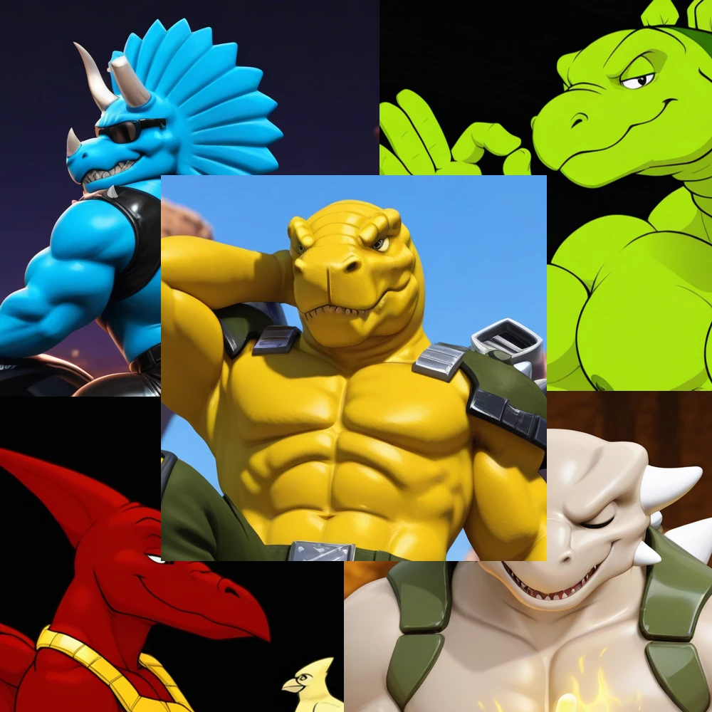 Extreme Dinosaurs 5 in 1 Pony