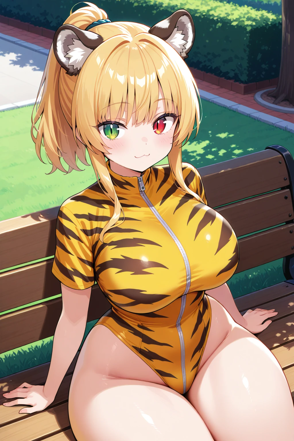 Zipper Leotard Illustrious IL1 V1