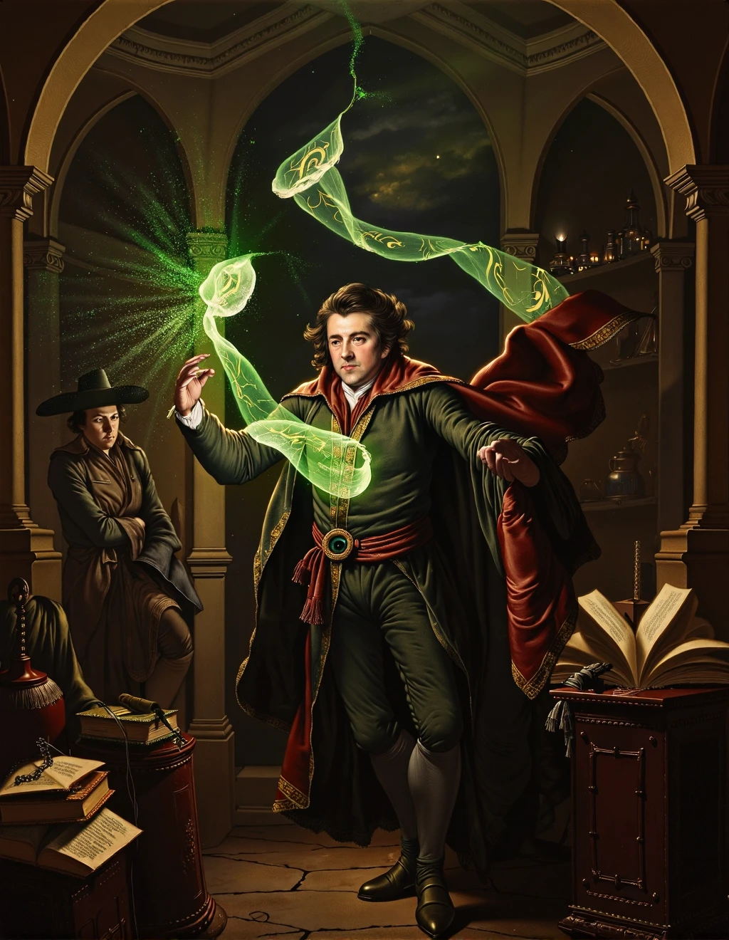 Joseph Wright Of Derby Style FLUX