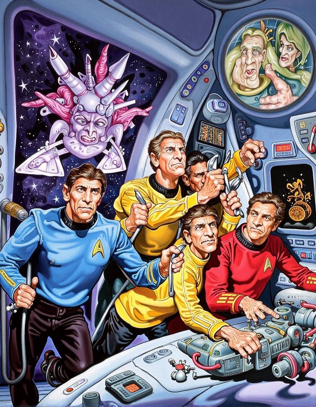 Josh Kirby Style FLUX