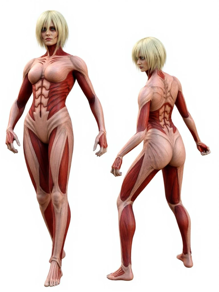 Annie Leonhart / Female Titan - Attack on Titan - Flux1.D & SDXL v1.0 SDXL