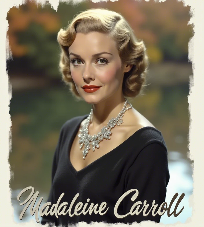 Madeleine Carroll (Actress) FLUX