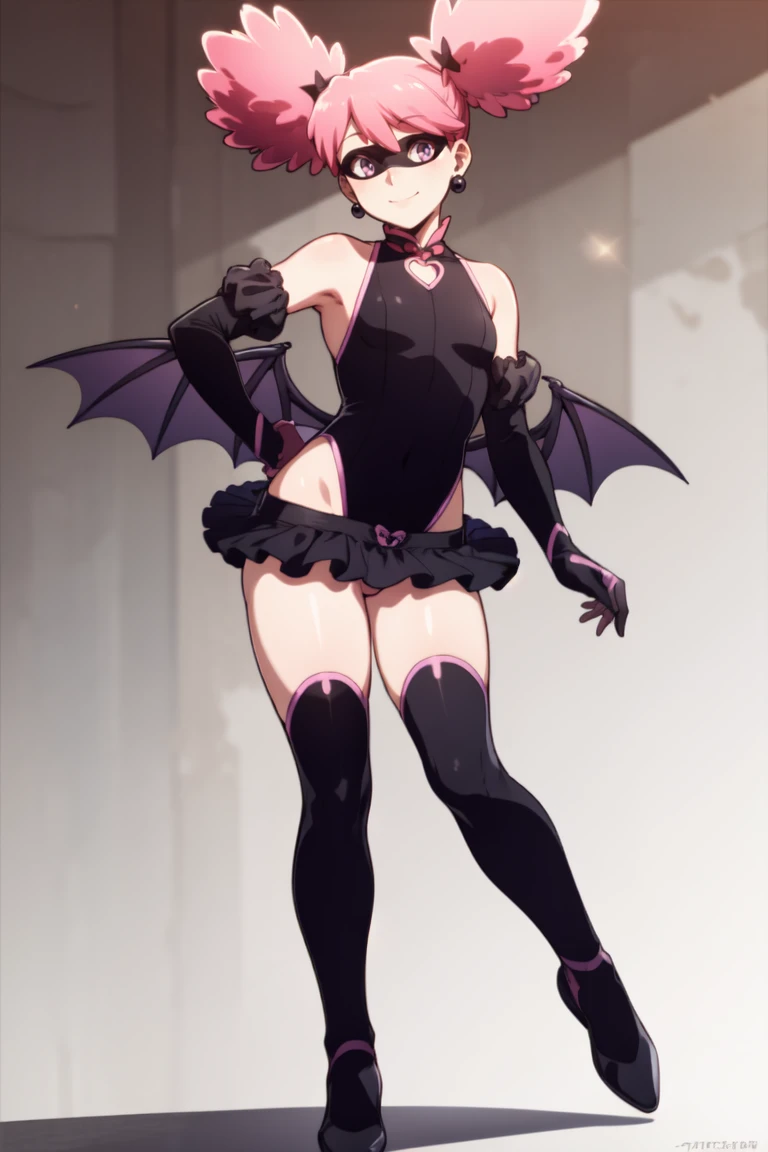 merula, full body, thighs, purple high heels, solo girl, medium tits, sexy lingerie