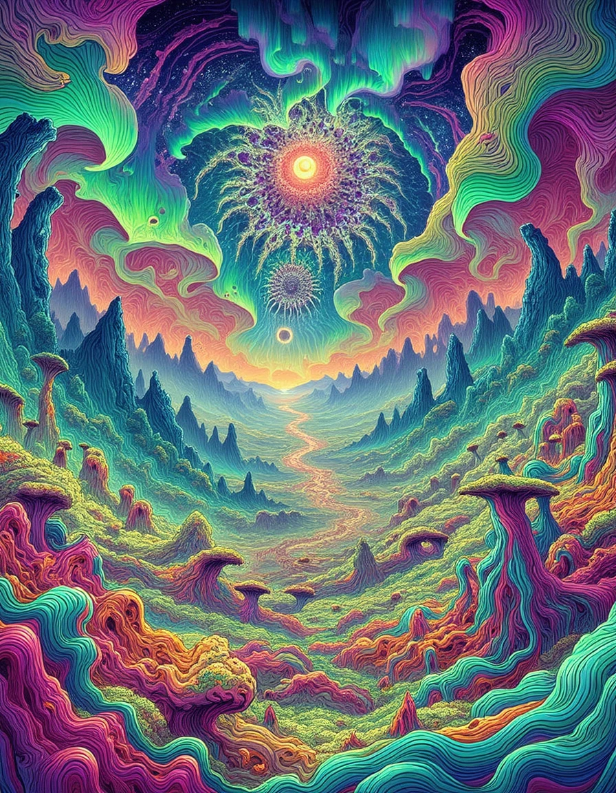 Trippy Reality FLUX