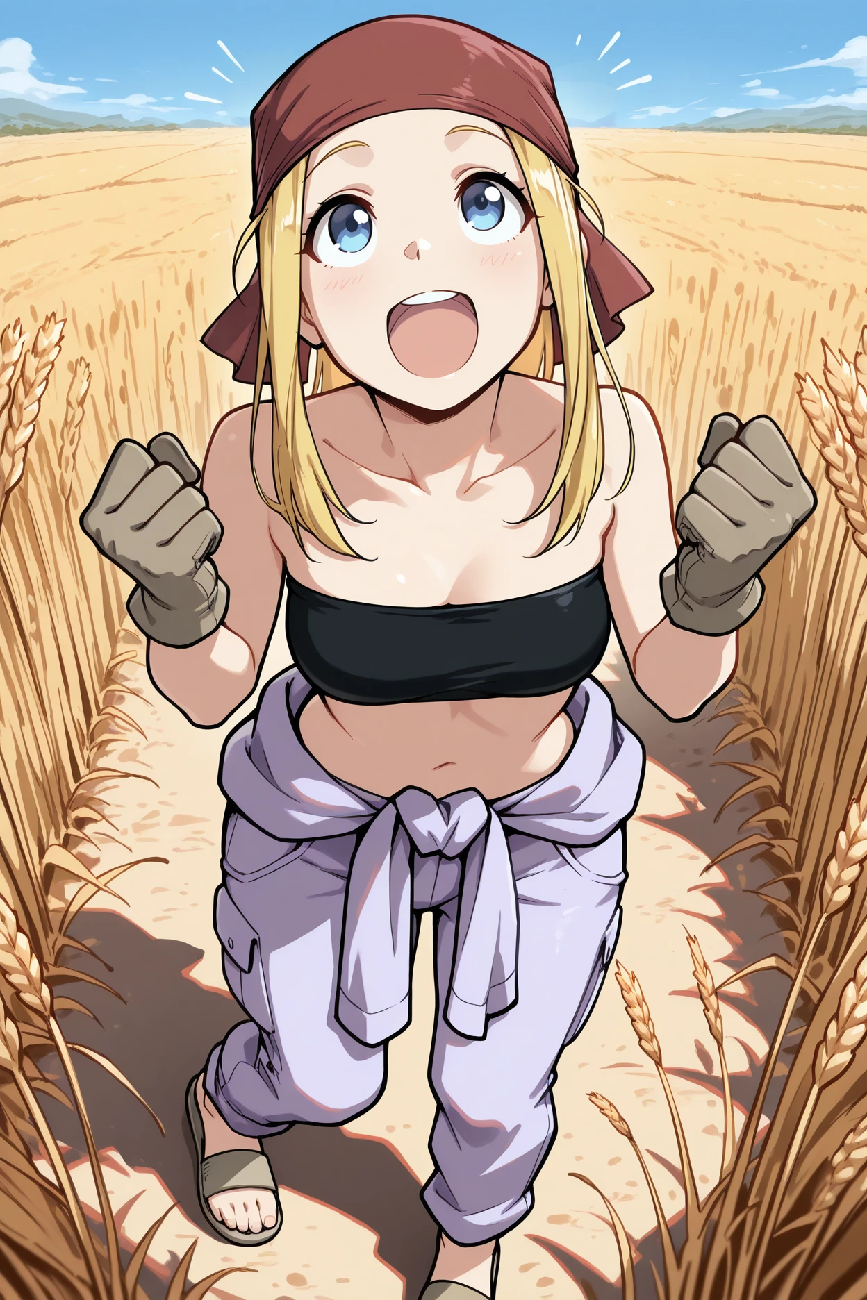 Winry Rockbell/ウィンリィ・ロックベル (Fullmetal Alchemist) SDXL LoRA | 4 Outfits [Illustrious]