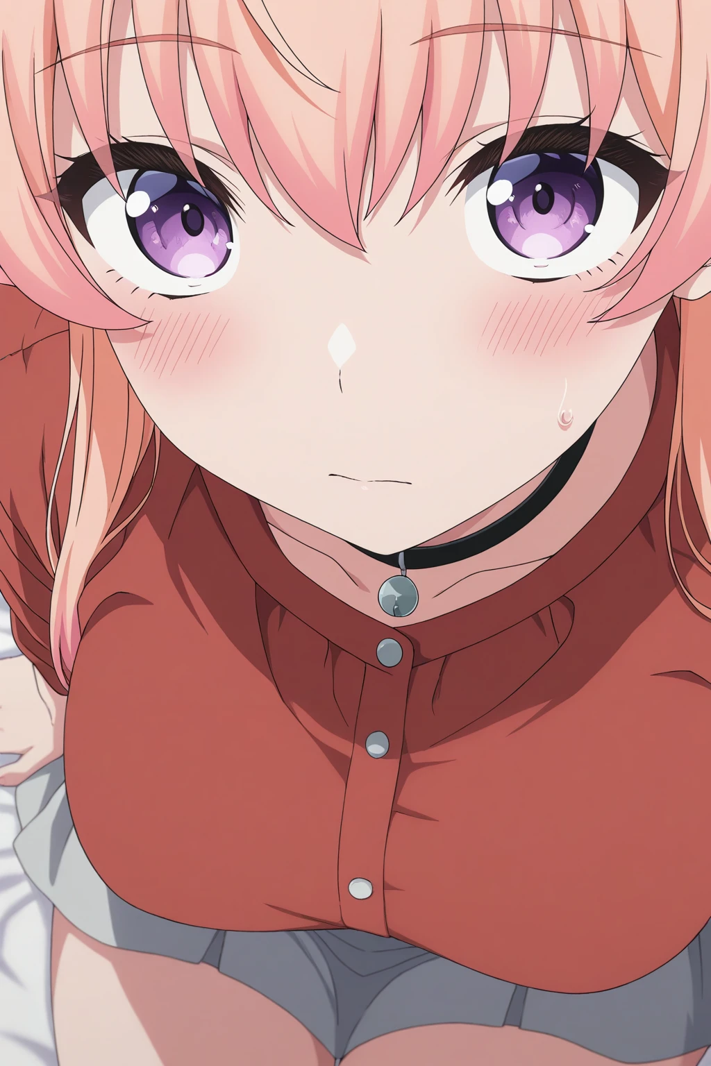 masterpiece, best quality, amazing quality, very aesthetic, absurdres, ultra detailed,
<lora:Nico_Wakatsuki:0.8> 1girl, nico_wakatsuki,
portrait,
view from above, body is visible, medium breasts are visible from under the shirt,,