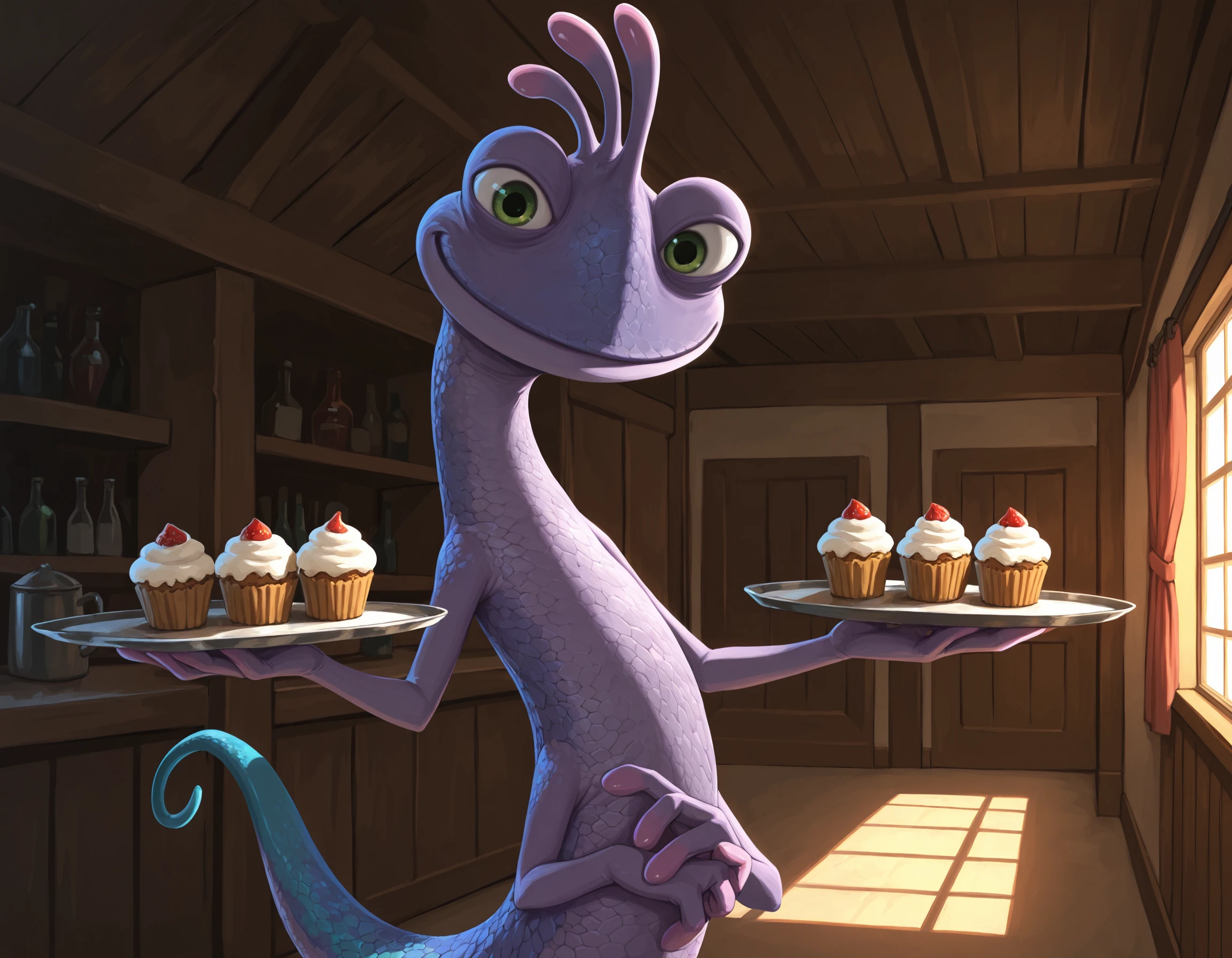 randall boggs - Monsters Inc ( Illustrious ) V1