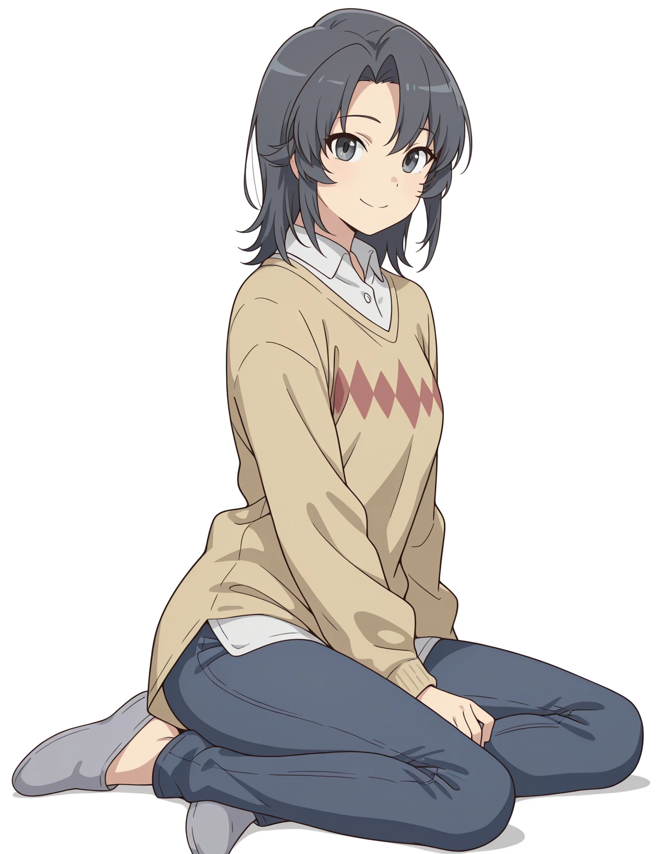 のんのんびより / Non Non Biyori : 越谷 雪子 / Yukiko Koshigaya sweater