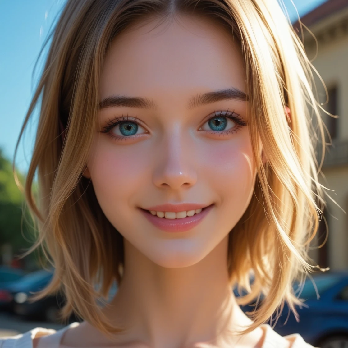 score_9, score_8_up, score_7_up, score_6_up, rating_questionable, rating_explicit, scenic background, dramatic light, 1girl, beautiful, neat, cute girl, lady, detailed face, cute face, adorable blue eyes, innocent, fit body, hourglass body, (medium sized ), full body shot, graceful, perfect eyes, ealistic face, 1girl, smile, beautiful eyes, pleated skirt, enigmatic, shy, candid photo, random pose, blonde hair, europian,