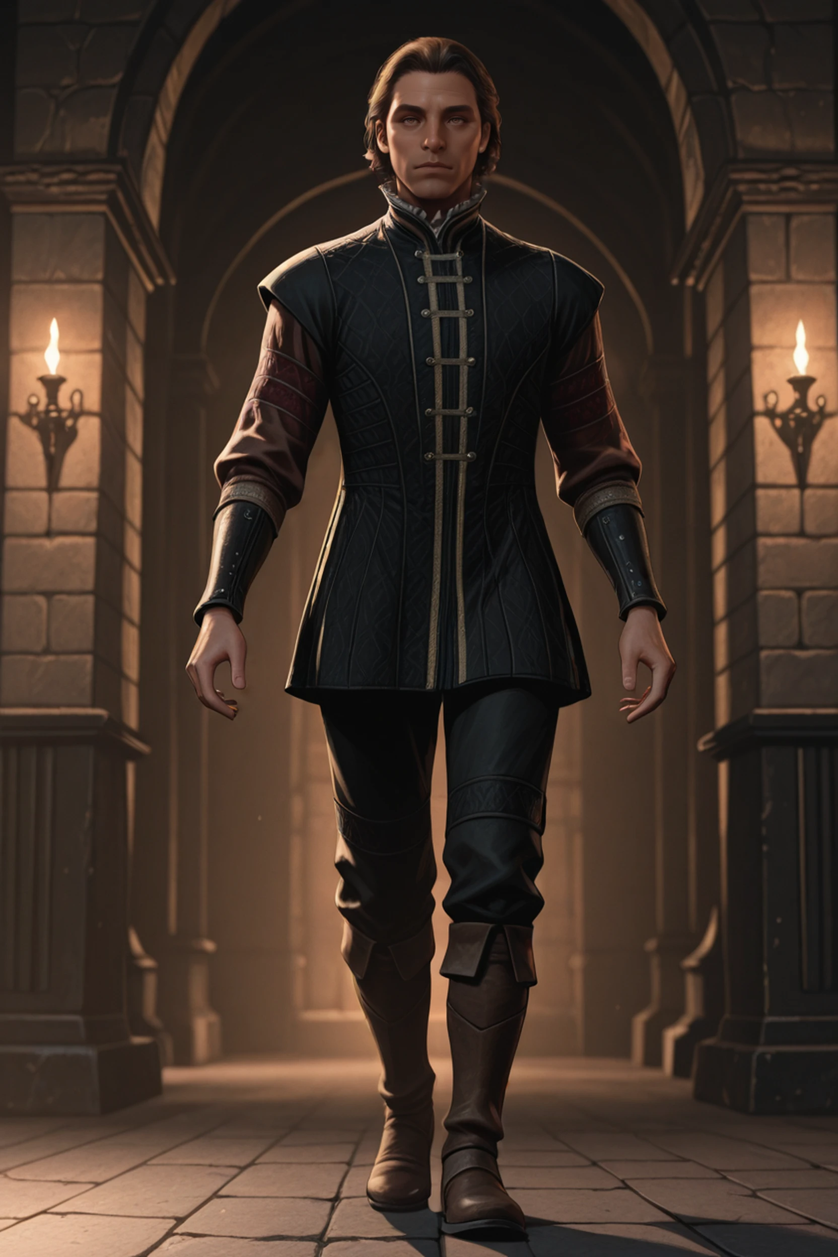 masterpiece, best quality, absurdres, highres, extremely high detail,
<lora:ILBGRaphael:1.0>
BGRaphael, 1boy, brown hair, brown eyes, short hair, full body