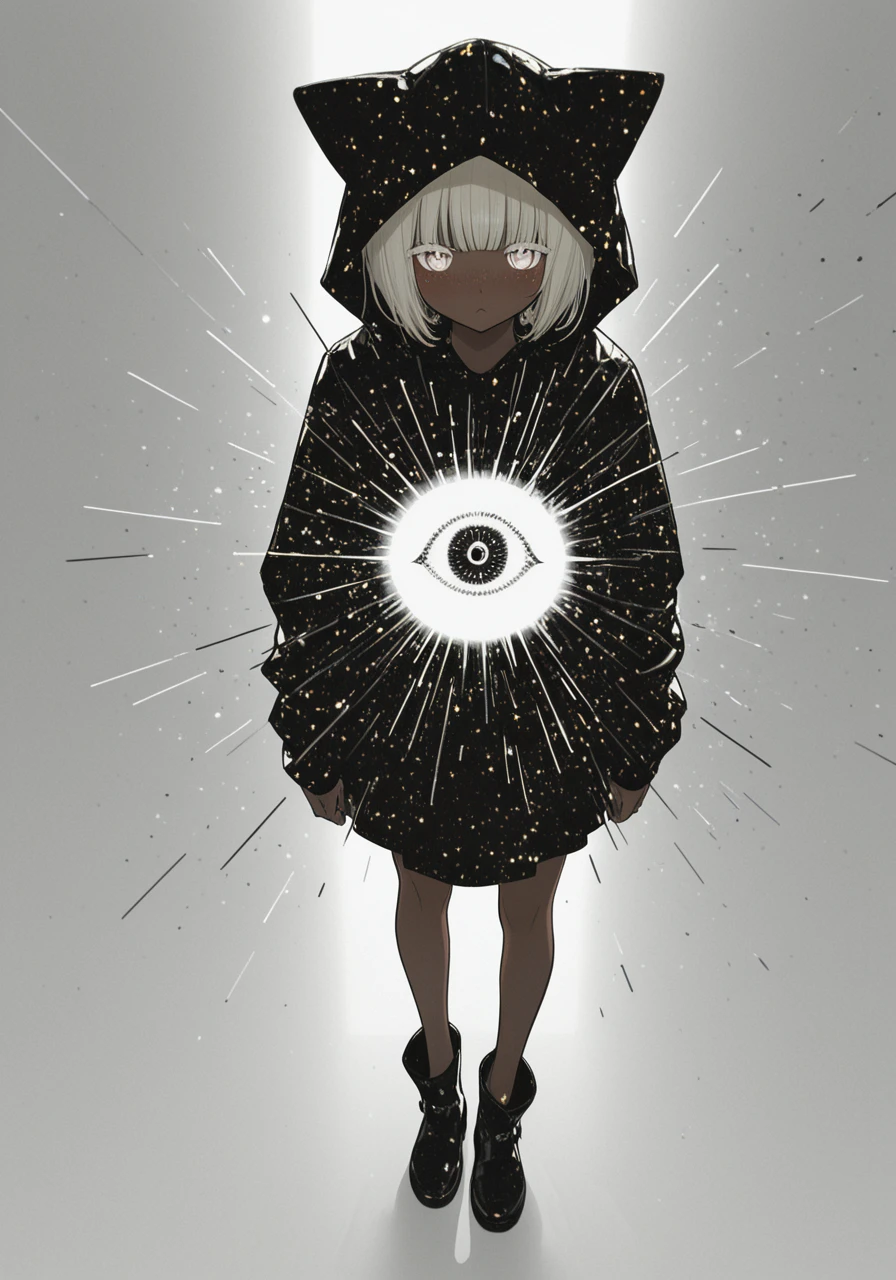 masterpiece, best quality, good quality,
anime character, solo, girl, water particles, general, white background, pure, iridescent sidelighting, clear outlines, floral, white hair,
gangster style, thug girl, creative luxury, clean, white space, fade, BREAK,
/// 1girl, solo, boots, blonde hair, (dark skin), very dark skin, eye focus, hood, (freckles), dress, simple background, blunt bangs, white background, windy hair strands, animal hood, short hair, white eyelashes, white eyes, gradient eyes, gold eyes, sand powers, standing, cat hood, long sleeves, looking at viewer, hood up, [:3], :<, animal ears, closed mouth, blush very aesthetic, masterpiece, absurdres, best quality, amazing quality, very aesthetic, absurdres, close up,
[shibafu \(glock23\), yuebaihezi, rella]