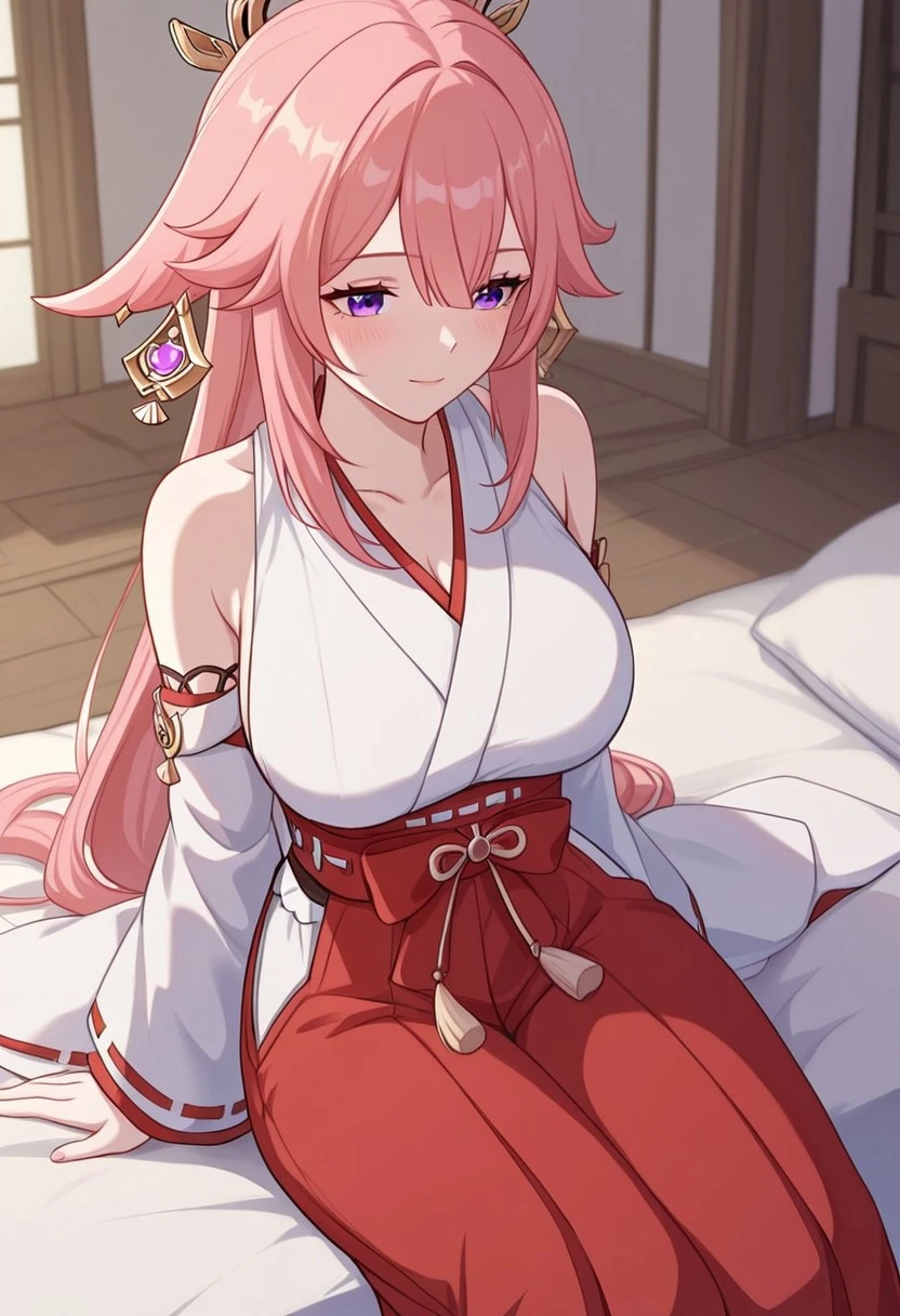 (masterpiece, best quality:1.2),solo,1girl,yae_miko(genshin_impact) sex, cum, hardcore