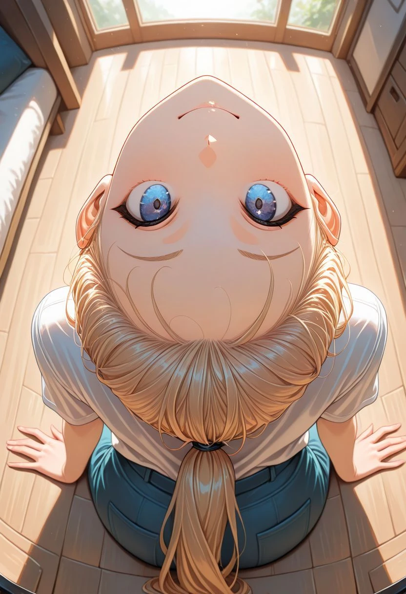 Head Back, Upside-Down Illustrious