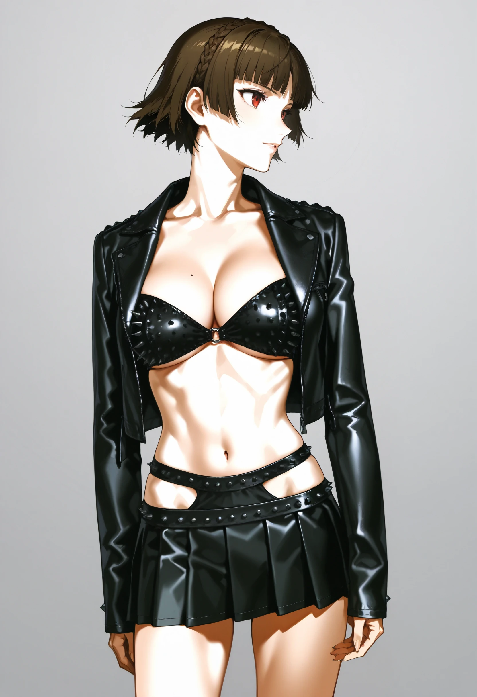 Hardcore Spiked Leather Set Illust