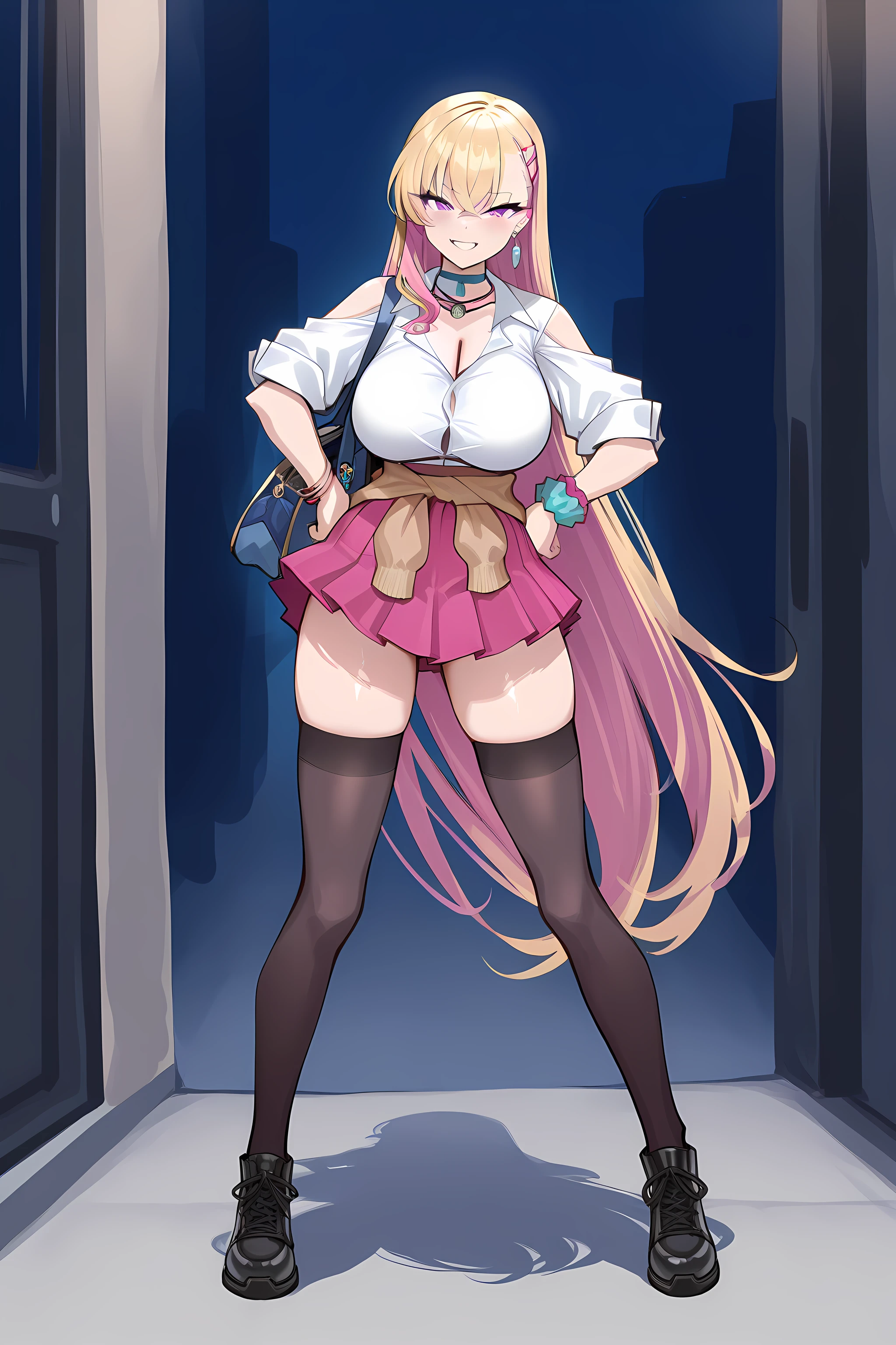 Anime girl with very big breasts and very big ass, full body Xianxia, small curvy , front view, school uniform, curvy, (hugging),(thighhigh),(((succubus))), (smile), pixiv3dcg,, negative, pixiv, pixiv, ecchi, otpipero potion, full body commission four, Top Rated on pixiv, Ecchi Anime Style, Seductive Anime Girl, pixiv