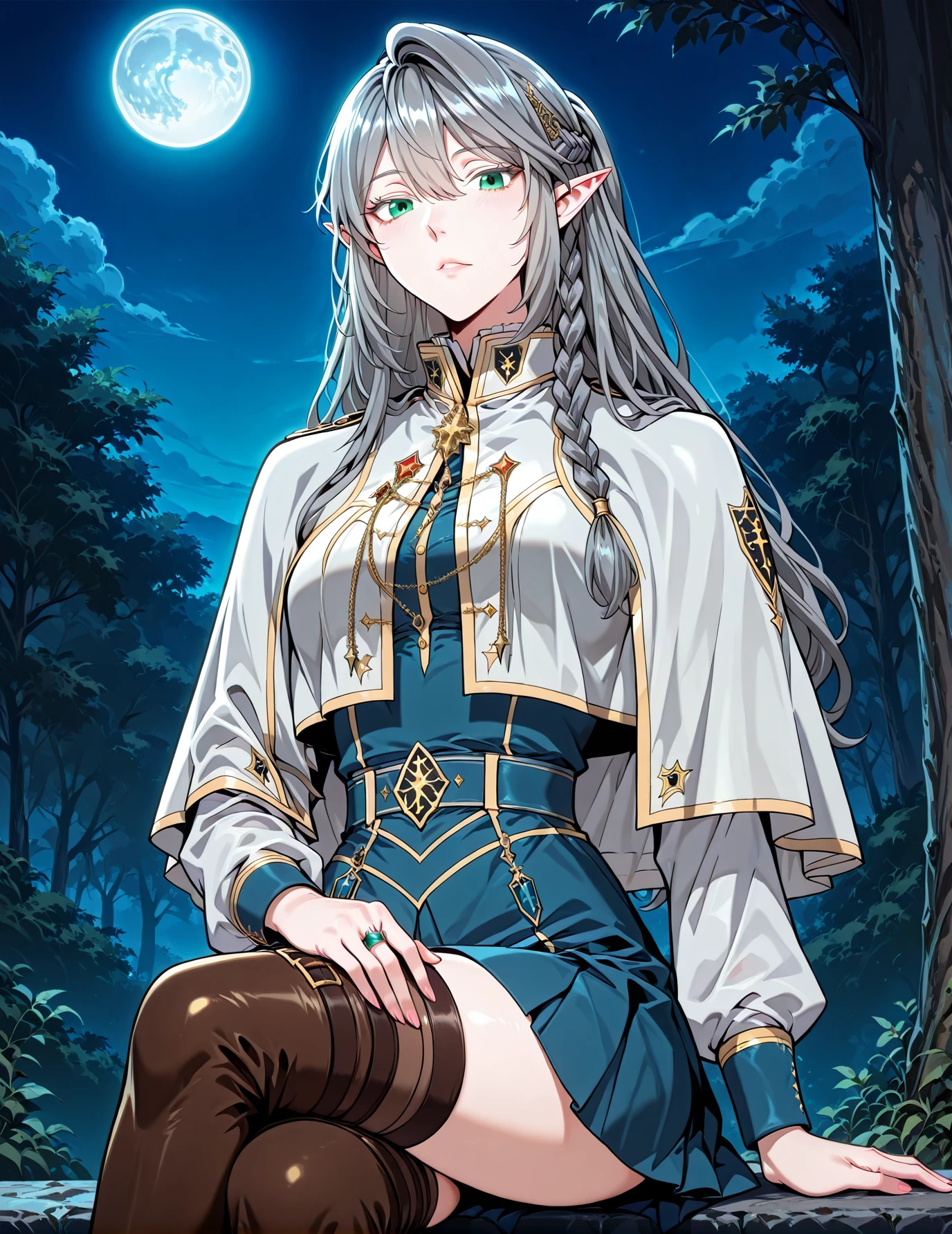 Tessia Eralith | The Beginning After the End | Manhwa | Webtoon | Illustrious V1