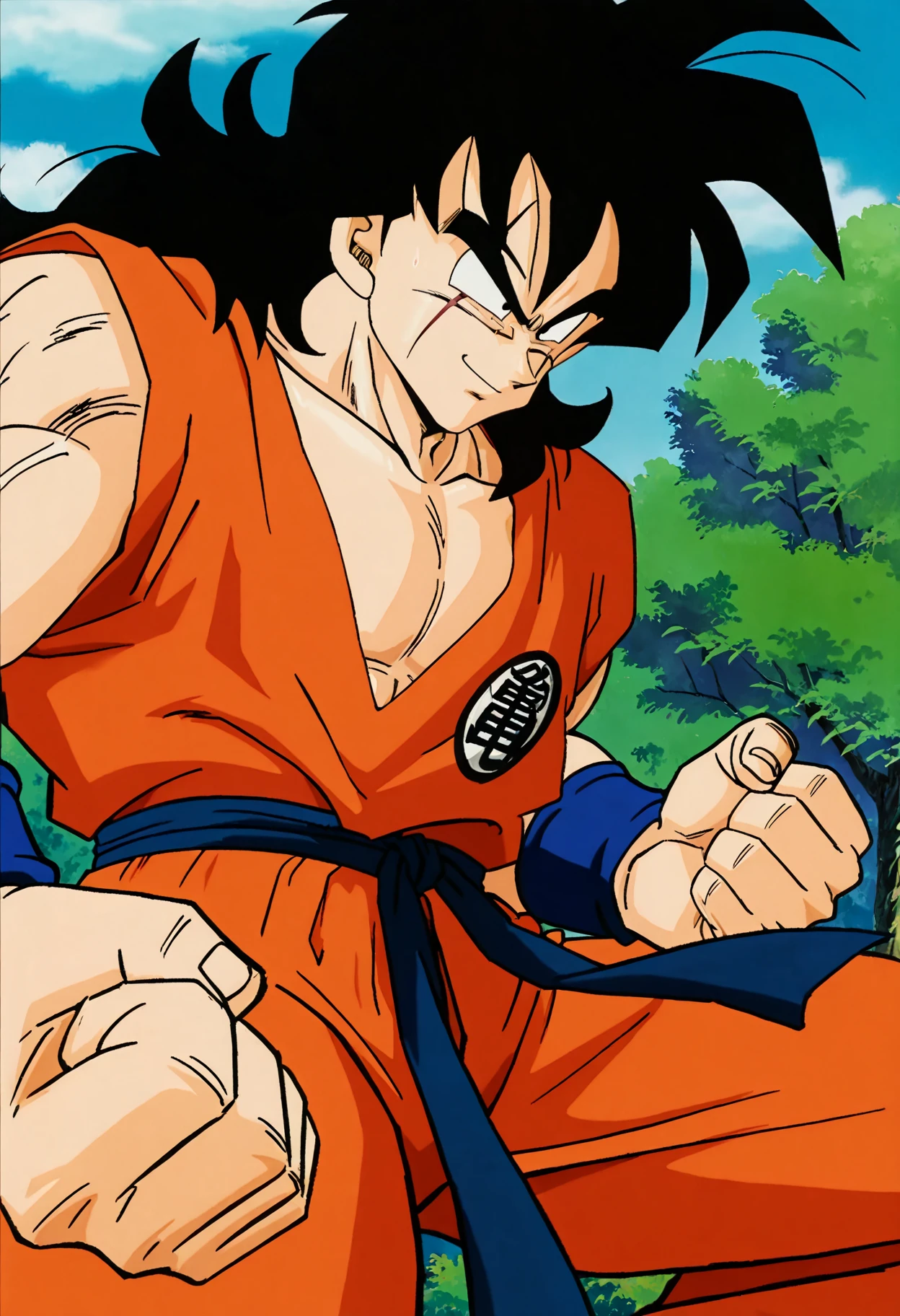 Yamcha Long Hair Illustrious