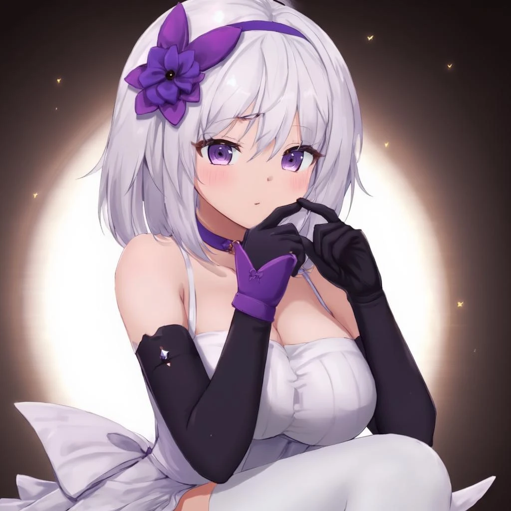 HiDream-I1-Full -Purple hair girl v0.1
