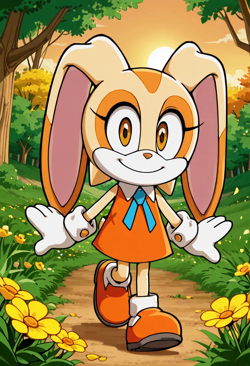 Cream The Rabbit: Cheese Carrier | クリーム・ザ・ラビット (Sonic) [Illustrious]