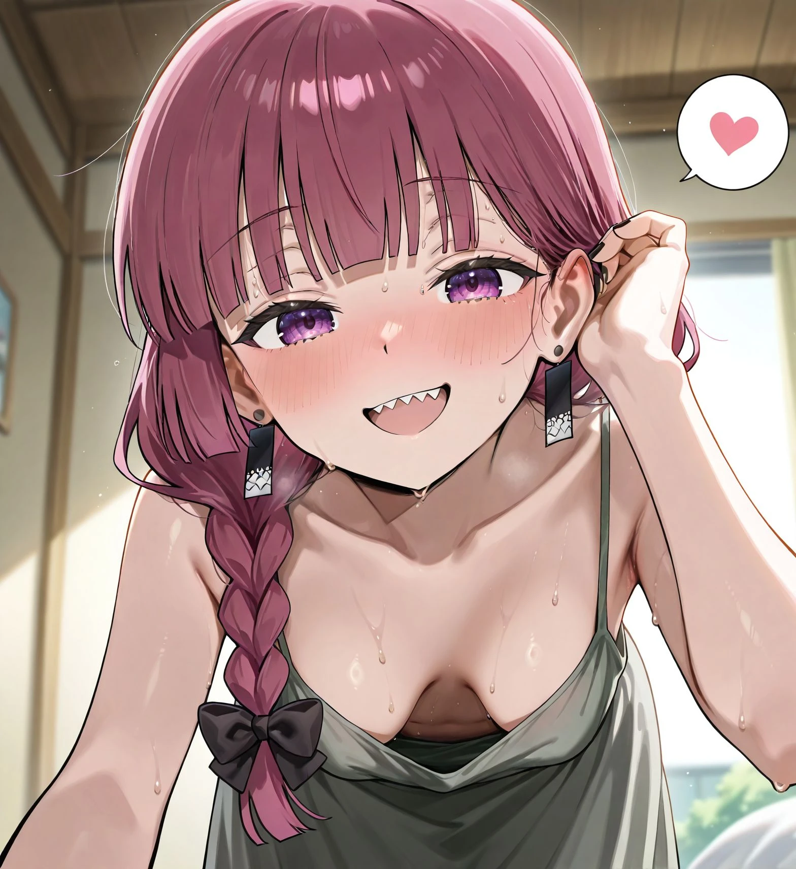 Downblouse 前かがみ谷間ショット  胸チラ V1