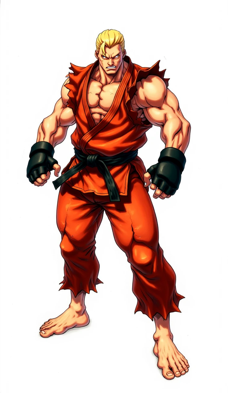 Street fighter Comic Style....FLUX