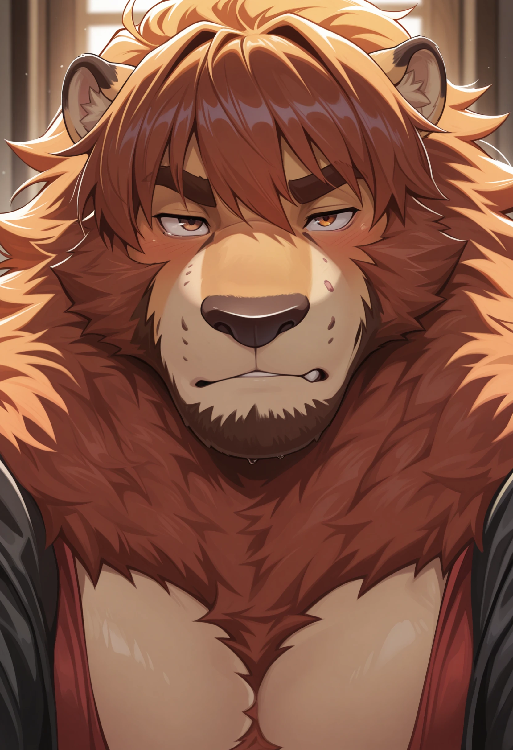 masterpiece, best quality, amazing quality, solo, 1boy, MaximusKc, close-up