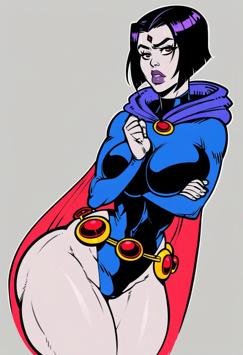 queen angela (she-ra and the princesses of power), Women, Futanari, huge cock, cock in sight, big breasts, wearing a sexy nun outfit, black nun costume, alone,Semen