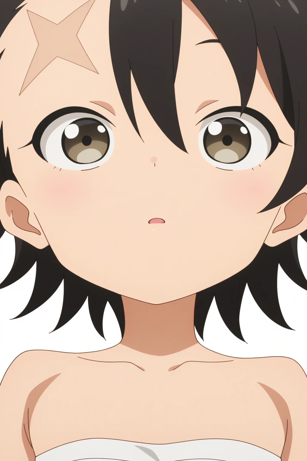 score_9, score_8_up, score_8, source_anime, 1girl,1boy, penis,chibi, black eyes, black hair, hair band, blush,pov,(arm behind:1.4),
room background, simple background, ,masterpiece, expensive quality, very_expensive_solve, big_file size, full color,(completely nude:1.2),pussy,niplles,