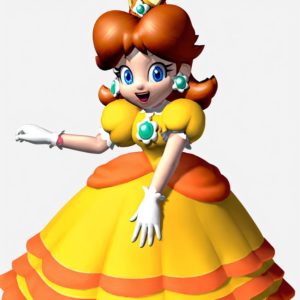 Princess Daisy (3d render) v1.0 (pony)