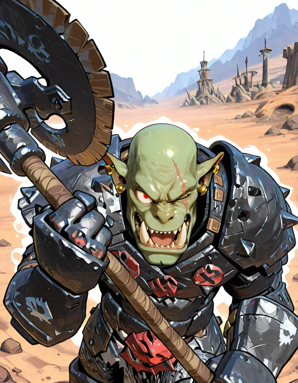 Grimgor Ironhide (Warhammer) Grimgor Ironhide