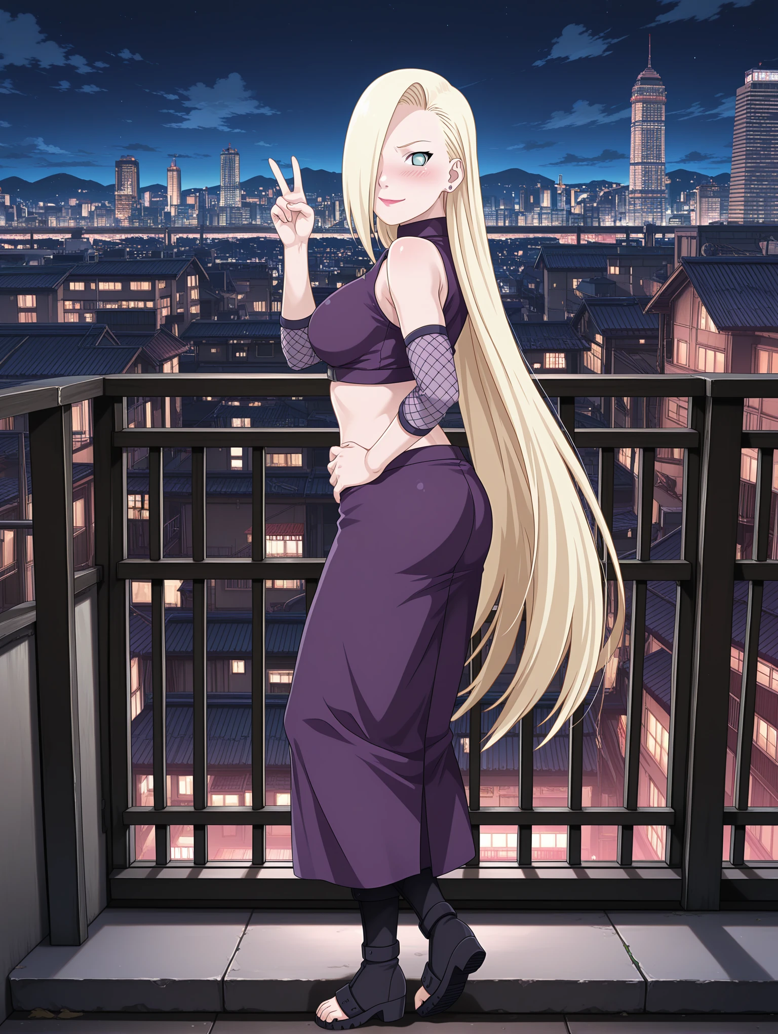 Ino Yamanaka - Blank Period [all outfits] (山中いの, Yamanaka Ino)