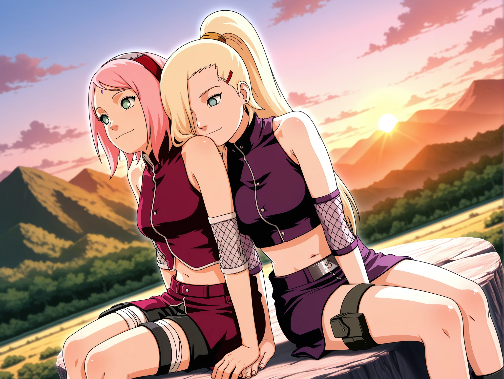 Ino Yamanaka - Blank Period [all outfits] (山中いの, Yamanaka Ino)