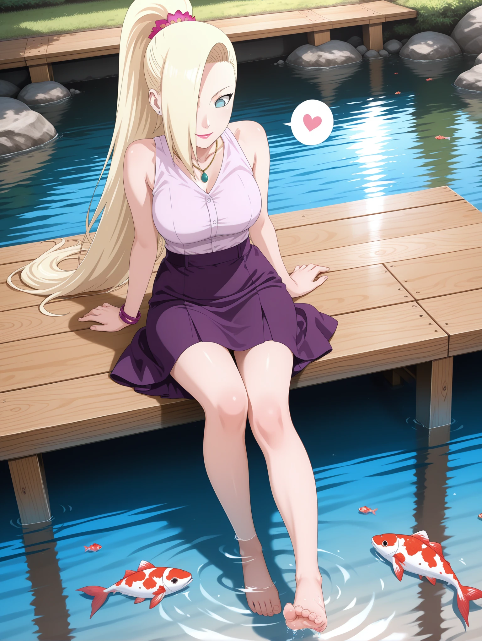 Ino Yamanaka - Blank Period [all outfits] (山中いの, Yamanaka Ino)