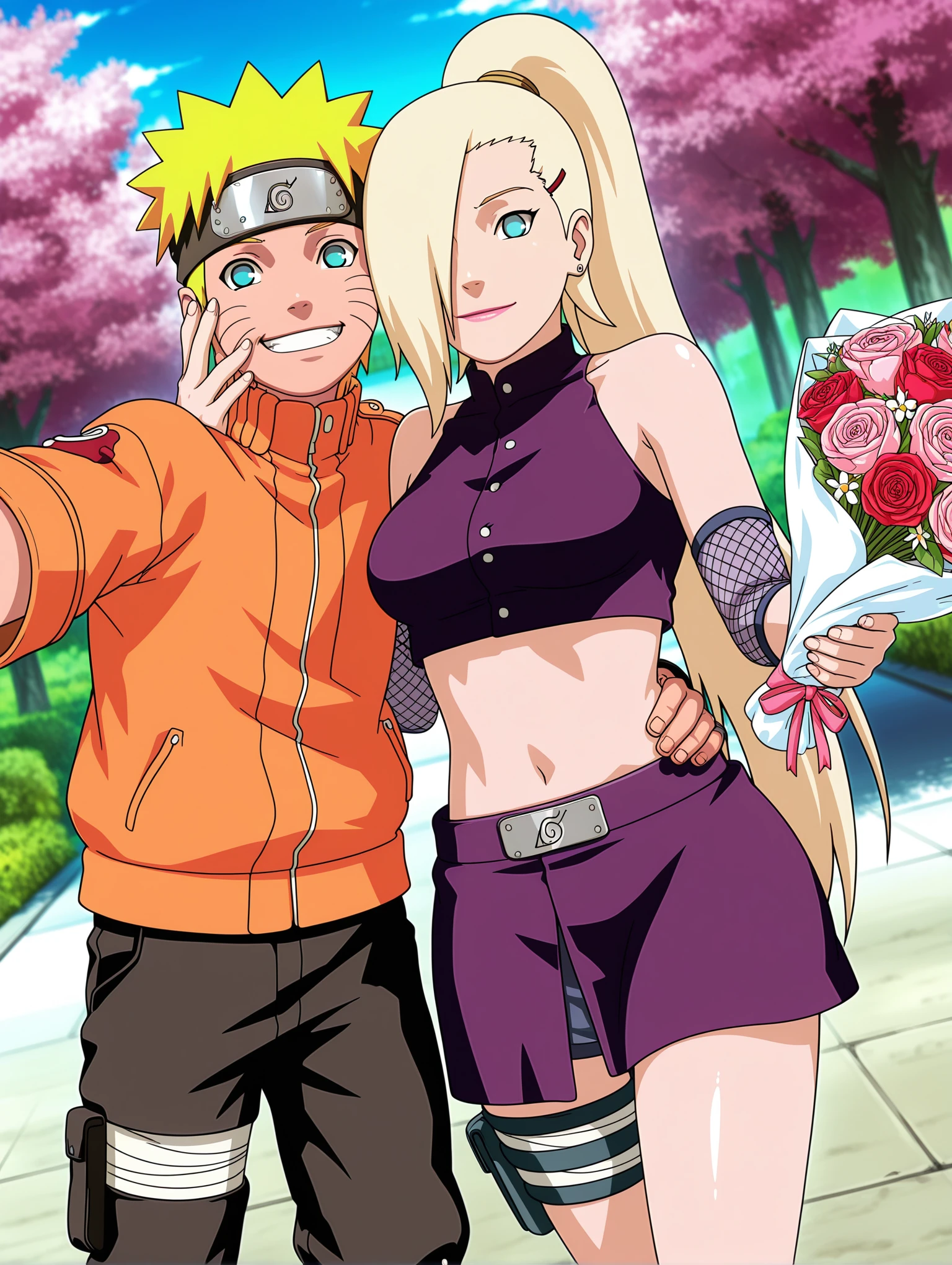 Ino Yamanaka - Blank Period [all outfits] (山中いの, Yamanaka Ino)