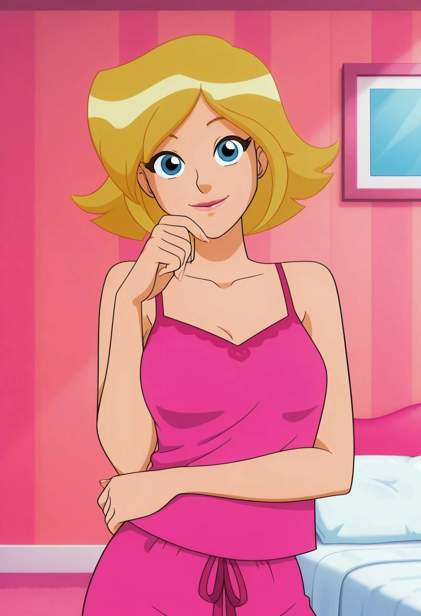 Clover - Totally Spies! 2024 (Outfits Pack) [IllustriousXL] White T-shirt