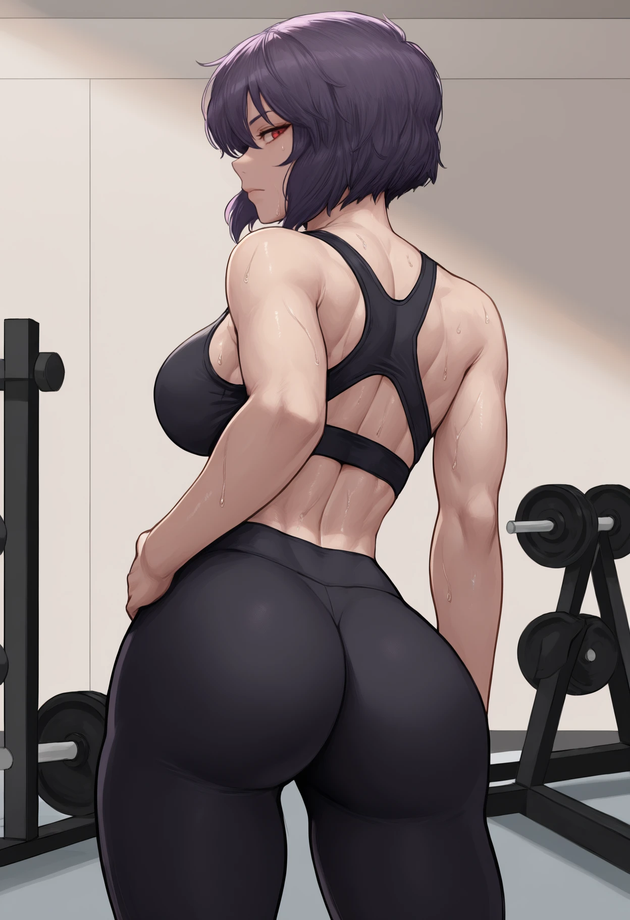 (((1 girl))), Kana Arima, bob cut, (red eyes: 1.5), red hair, short hair,
BREAK beret, (Wearing a very sexy and short bikini), hat, (muscular belly), wide hips, thin waist, (looking back showing her big ass to me), wearing black high-heeled shoes, (((standing foot ))), {{{full body photo}}},
BREAK looking at the viewer,
Break-in at home, classroom,
break (master piece: 1.2), best quality, highest resolution, Unity 8k wallpaper, (插圖: 0.8), (beautiful detailed eyes: 1.6), Extremely detailed face, perfect lighting, extremely detailed CG, (perfect hands, perfect anatomy),