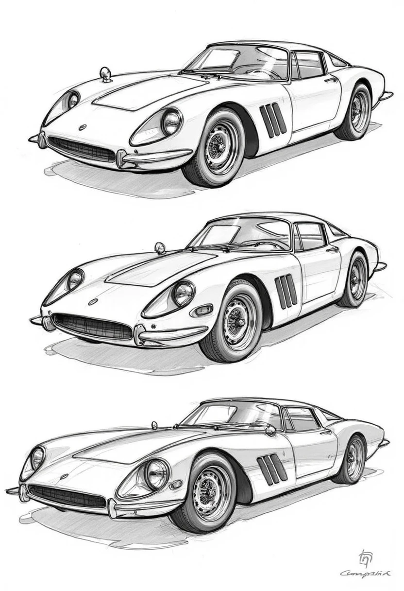 Sketch of a Pininfarina