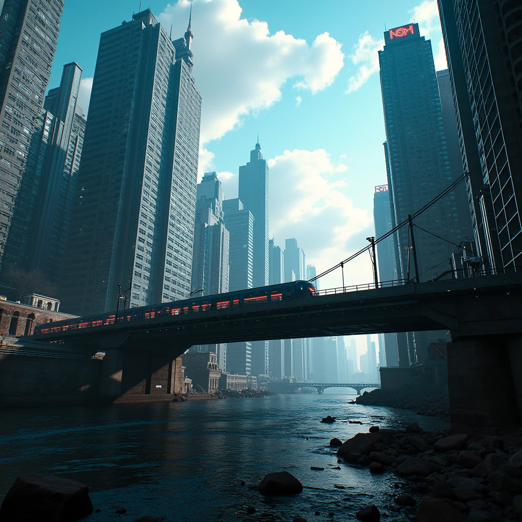 Dark Cyberpunk World F1D