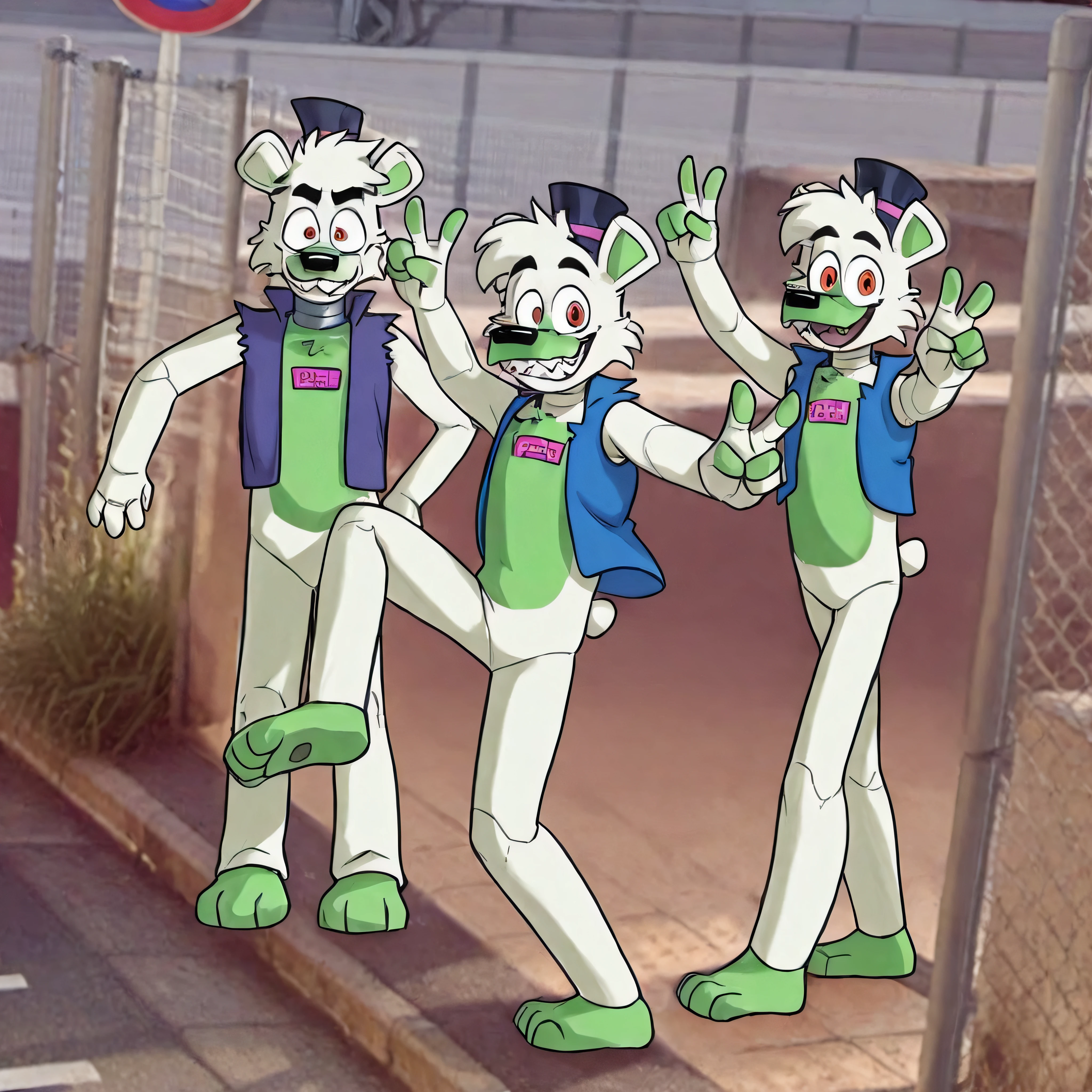 Trio on Map (Concept) | LoRA [IL] v1.0