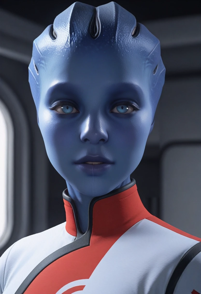 masterpiece, best quality, amazing quality, very aesthetic, absurdres, newest,
<lora:ILMEALexi:1.0>
MEALexi, 1girl, blue skin, blue eyes, alien, looking at viewer, portrait